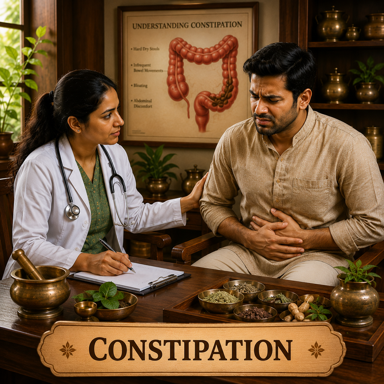 Ayurvedic Treatment for Constipation